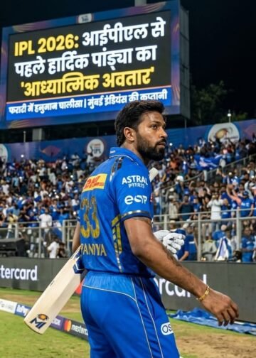 IPL 2026: IPL se pehle Hardik Pandya ka “adhyatmik avatar”, crodon ki Ferrari mein goonj rahi hai Hanuman Chalisa 🚗🙏